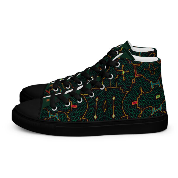 Men’s high top canvas shoes Shipibo 1133